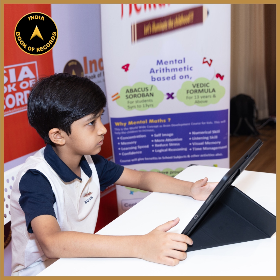 Young Math Prodigy Sets National Record! Viaansh Jain (8 ...