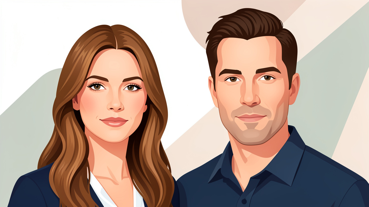 Arielle Kebbel Zach Roerig - Professional Portrait