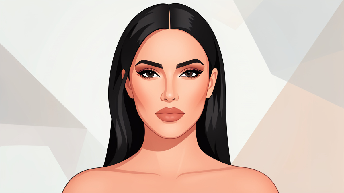 Kim Kardashian - Professional Portrait