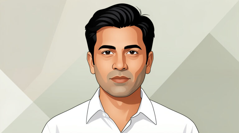 VVS Laxman - Professional Portrait