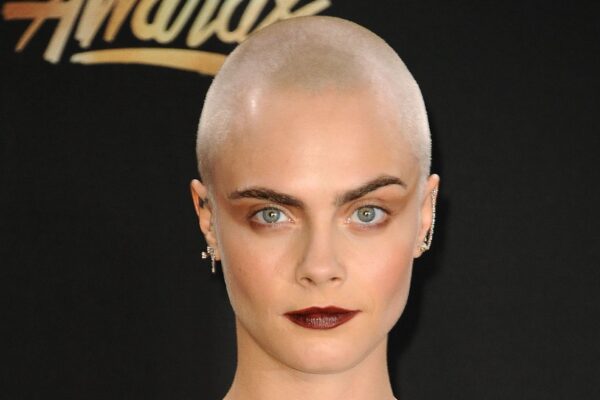 Cara Delevingne "Tattooed" the Back of Her Head for the MTV Movie Awards | Allure
