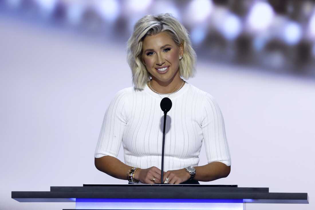 Savannah Chrisley says her parents were persecuted for conservative beliefs : NPR