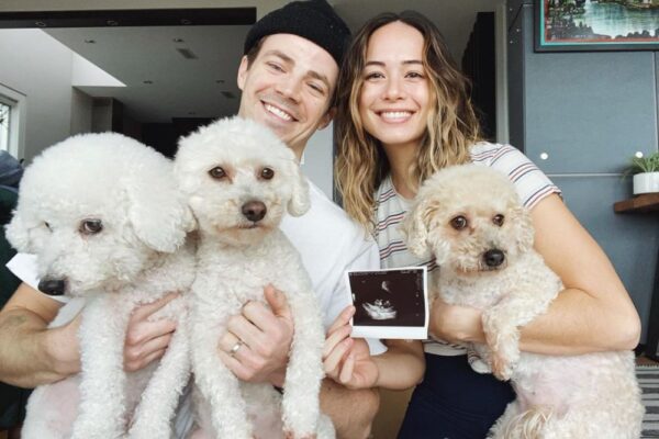 Grant Gustin's Wife Andrea Thoma Is Pregnant With Their 1st Child | Us Weekly