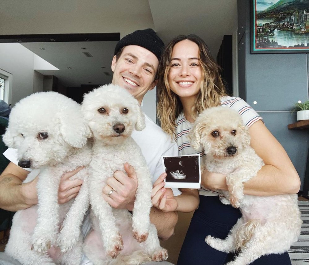 Grant Gustin's Wife Andrea Thoma Is Pregnant With Their 1st Child | Us Weekly
